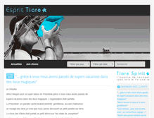 Tablet Screenshot of esprittiare.com